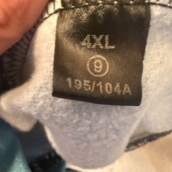 Men’s Battle Royale Hoodie - Blue and Brown - Picture 2 of 3